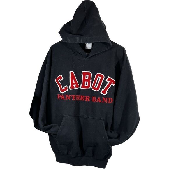 Cabot Panther Band pullover hoodie Long-sleeve heavy Size Adult Large - Picture 2 of 9